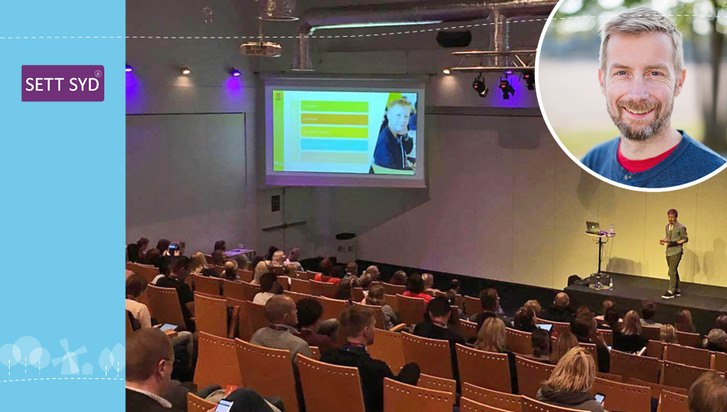 IKT-pedagogen Olle Strömbeck föreläste på SETT SYD
